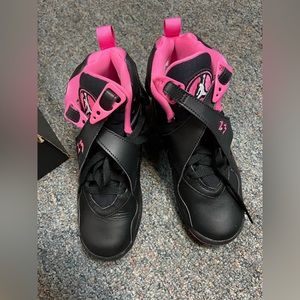 Purchased new, my daughter wore them 1x around the house, didn’t like them